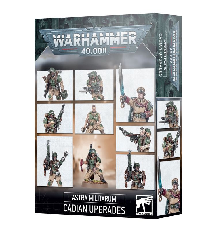 47-40 Warhammer 40,000 Astra Militarum: Cadian Upgrades