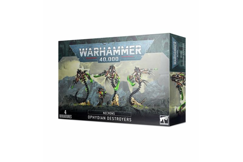 Warhammer 40,000 - Necrons - Ophydian Destroyers