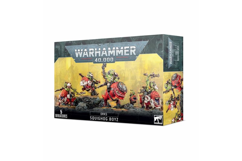 50-54 Warhammer 40,000 Orks: Squighog Boyz