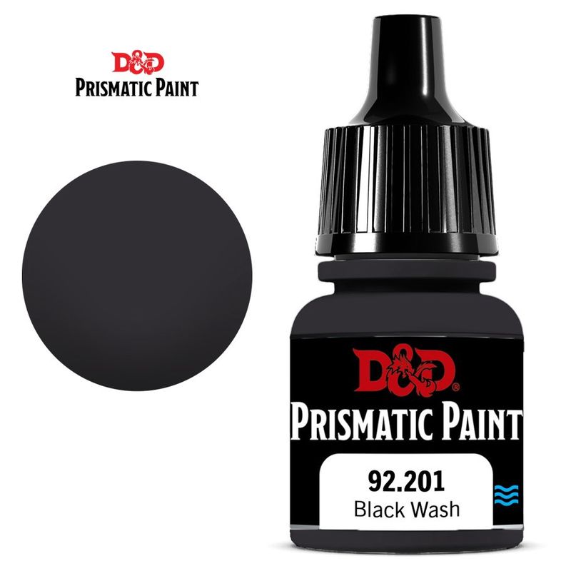 WizKids/NECA D&amp;D Prismatic Paint: Black Wash