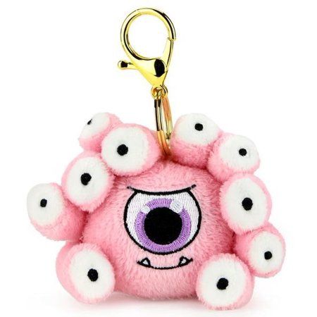 D&amp;D: 3 Plush Charm - Beholder - Dungeons &amp; Dragons Wave 1 Collectible Keychain