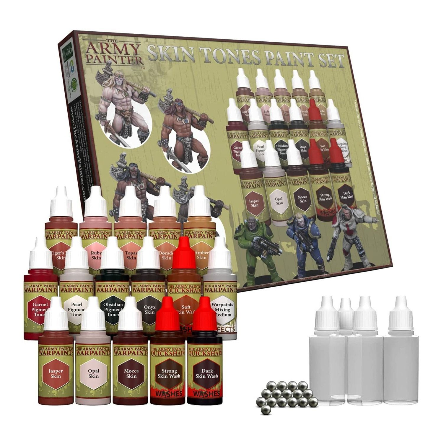Warpaints: Skin Tones Paint Set