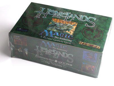 Magic the Gathering Card Game - Homelands Booster Box