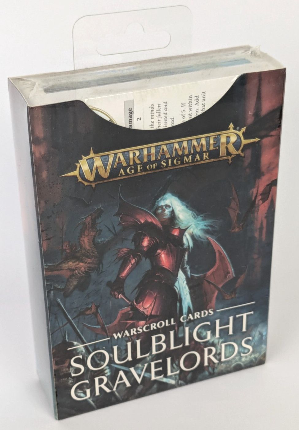 91-05 Warhammer Age of Sigmar Warscroll Cards Soulblight Gravelords Games Workshop
