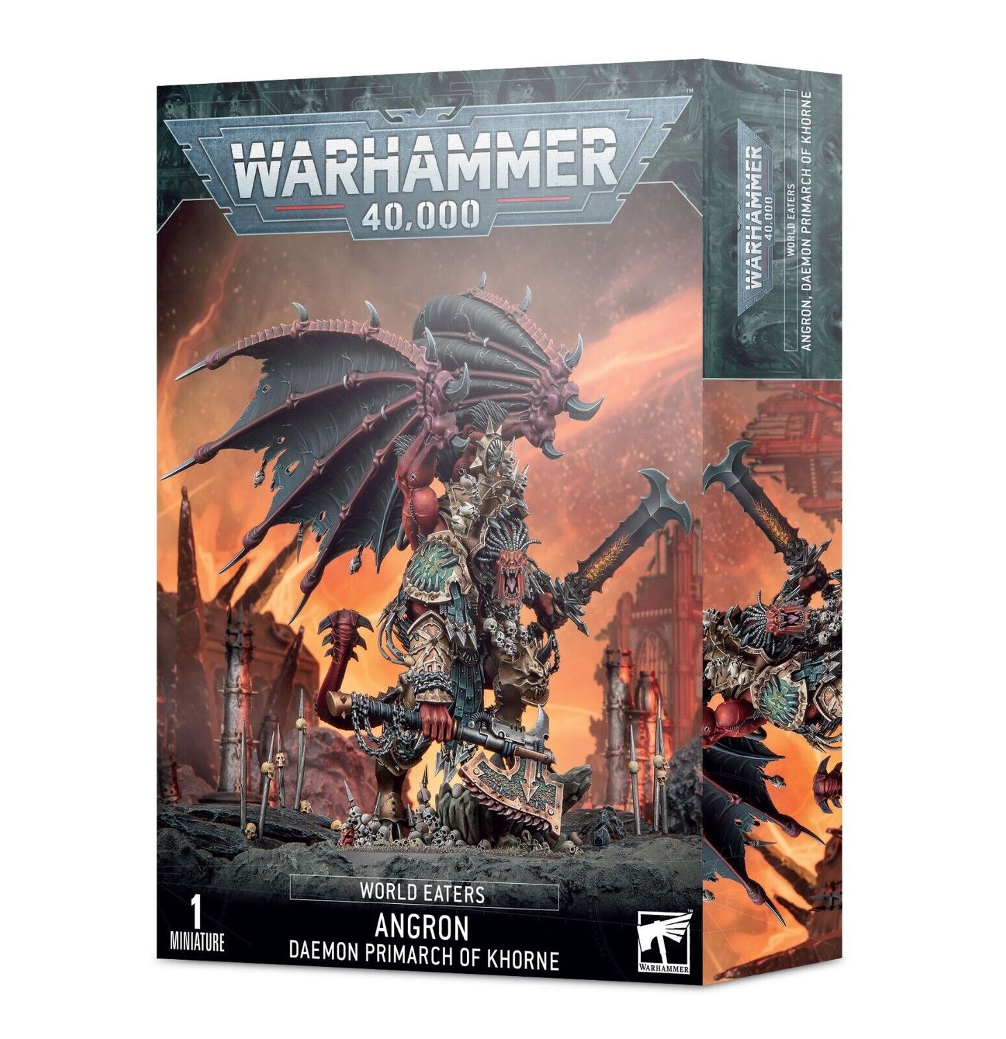 Warhammer 40,000 World Eaters Angron Daemon Primarch of Khorne