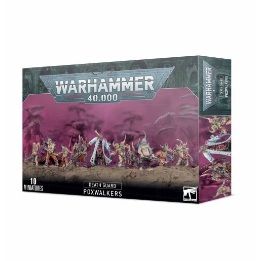 43-76 Warhammer 40,000 Death Guard: Poxwalkers