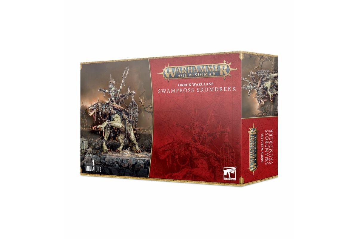 Warhammer Age of Sigmar: Swampboss Skumdrekk Miniature