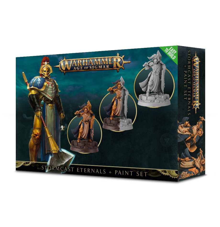 Age of Sigmar  -  Stormcast Eternals  + Paint Set