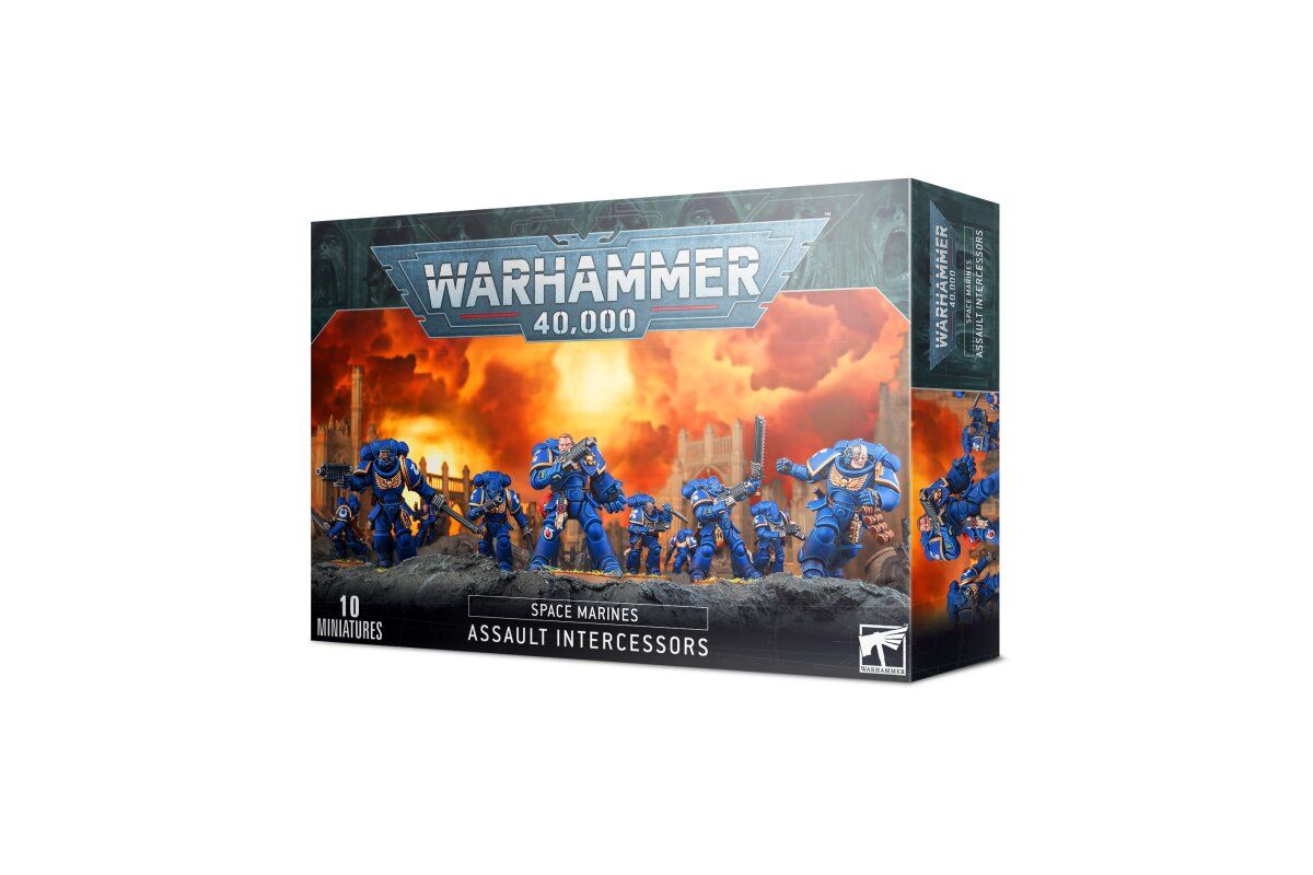 Warhammer 40,000 - Space Marine Primaris Intercessors D'Assaut