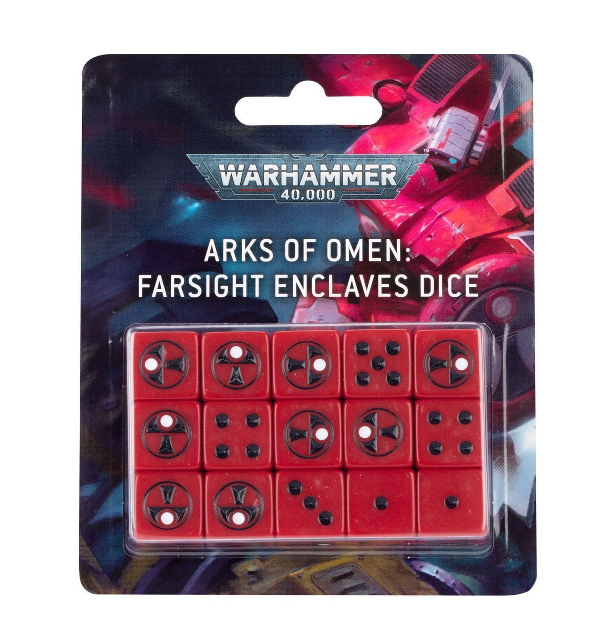 56-65 Warhammer 40,000: Arks of Omen: Farsight Enclaves Dice