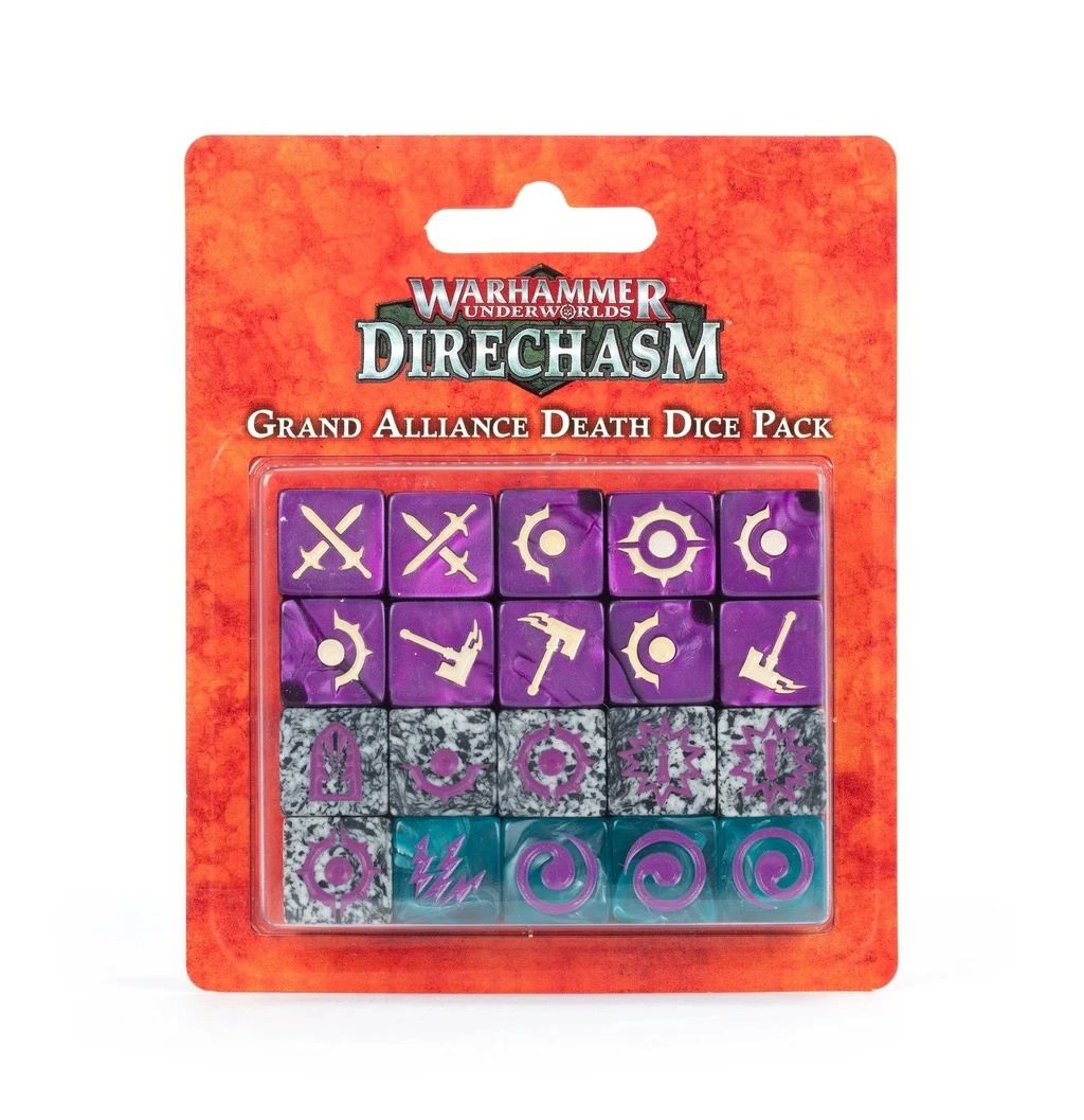 110-14 Warhammer Underworlds Grand Alliance Death Dice Miniatures