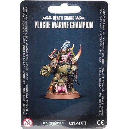 Warhammer 40,000 – Death Guard Plague Marine Champion