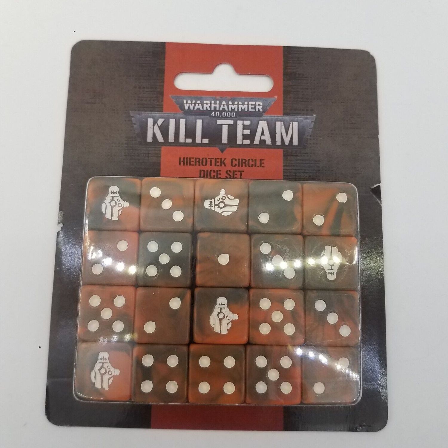 103-20 Warhammer 40,000 Kill Team: Hierotek Circle Dice Set