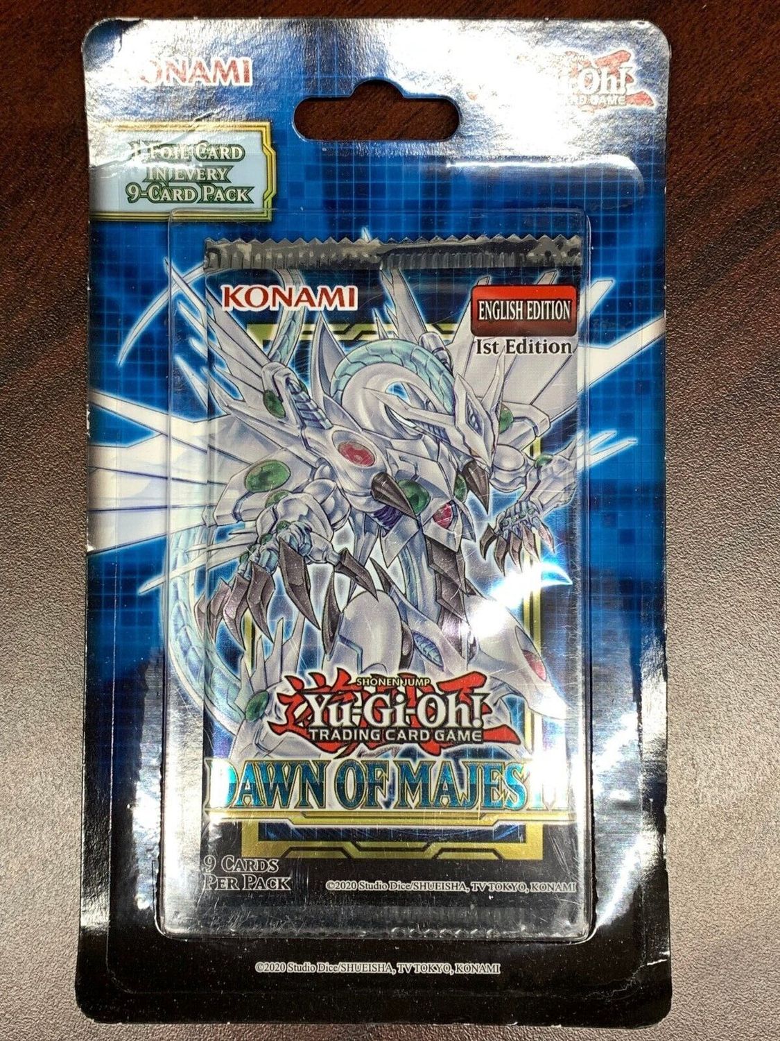 Yu-Gi-Oh TCG Dawn of Majesty 1ST EDITION Blister Pack