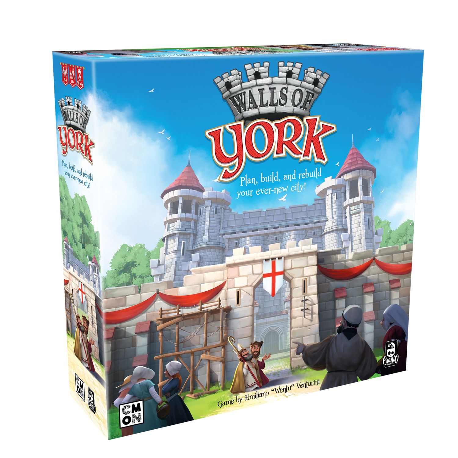 Walls of York Board Game