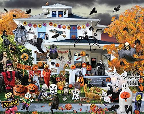 Halloween at the House 1000 Piece Jigsaw Puzzle
