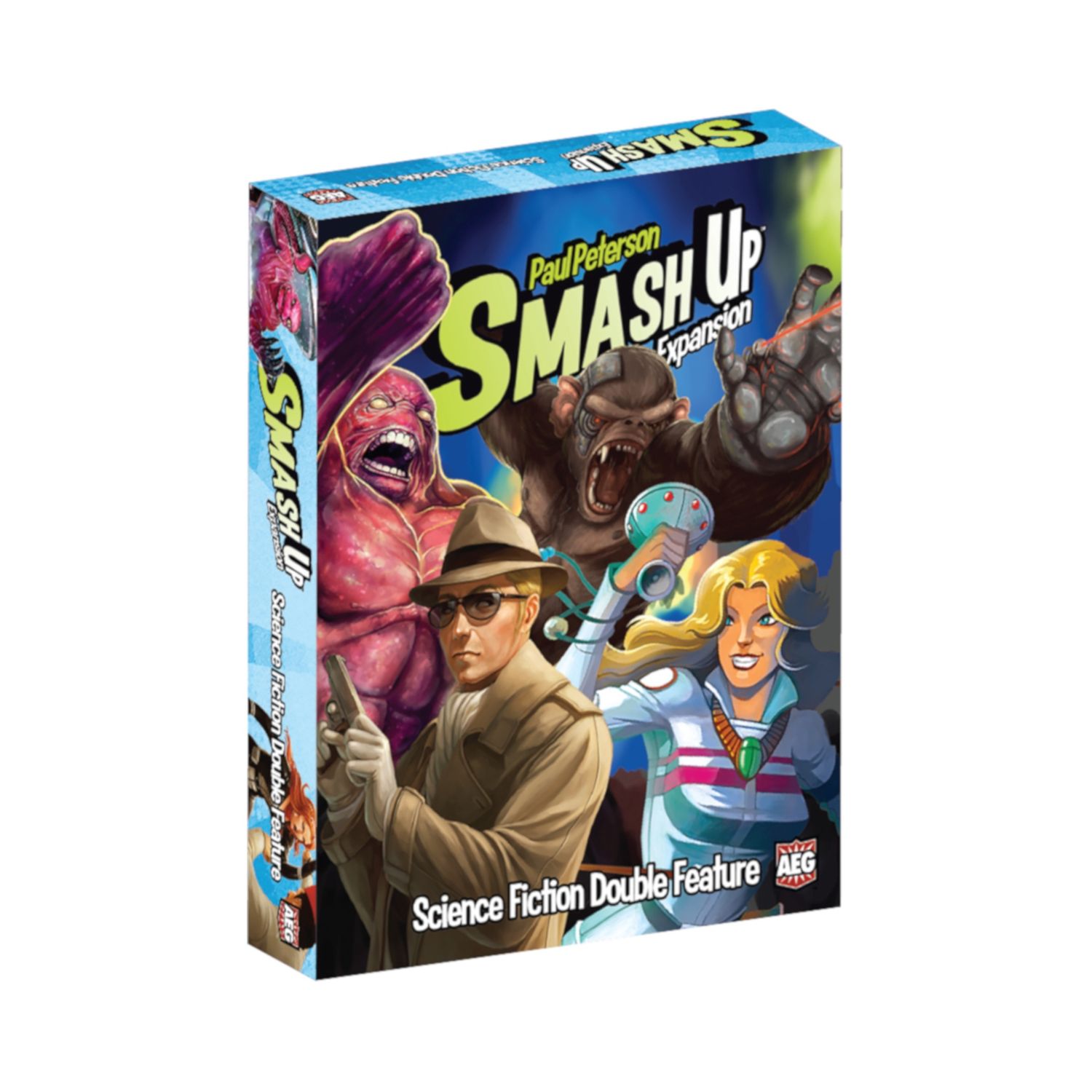 Smash up: Science Fiction Double Feature - Stand Alone Expansion (2 Players) or Combine with Other Smash up Titles (4 Players)