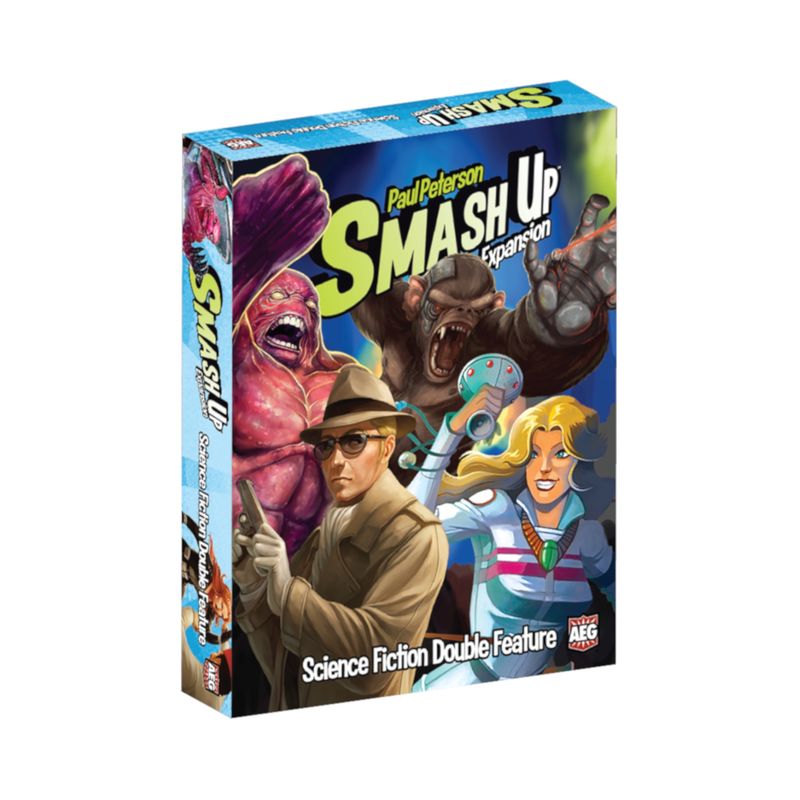 Smash up: Science Fiction Double Feature - Stand Alone Expansion (2 Players) or Combine with Other Smash up Titles (4 Players)