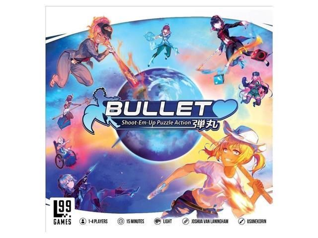 Level 99 Games Bullet Shoot-Em-up Puzzle Action Board Game