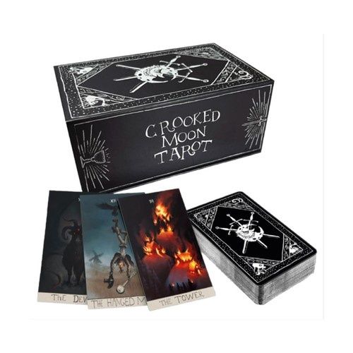 Avantris Entertainment Crooked Moon Tarot Set SW