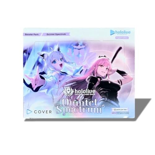 Hololive Official Card Game: Quintet Spectrum Booster Box - 12 Packs