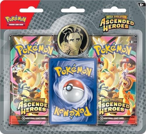 Pokemon TCG: Mega Evolution: Ascended Heroes: 2-Pack Blister