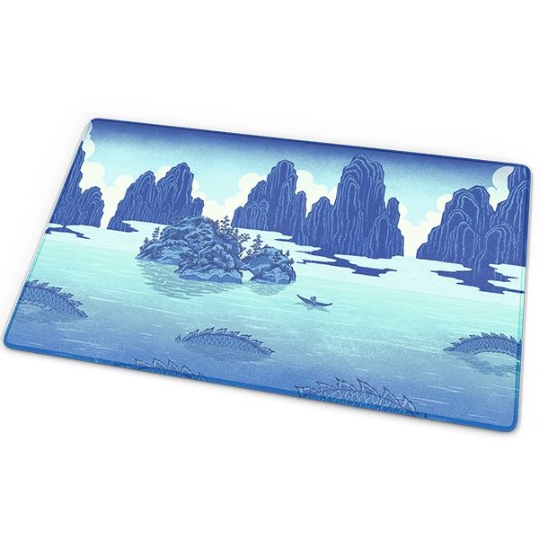 Arcane Fortress Playmat: Ukiyo-e- Echoes of the Deep