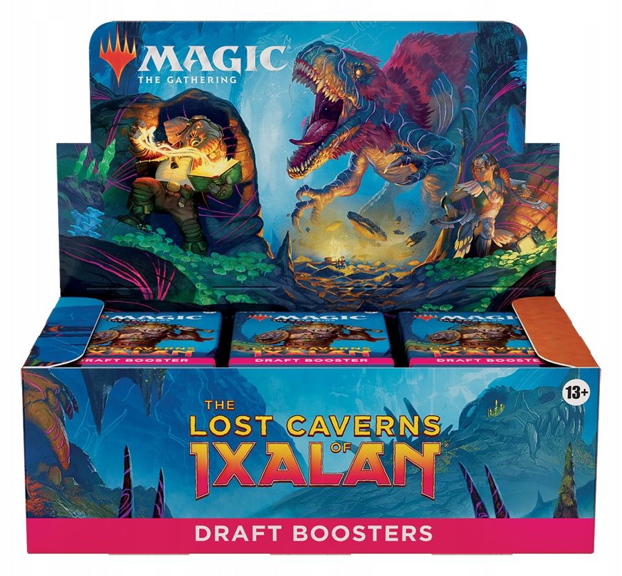 Magic: the Gathering the Lost Caverns of Ixalan Draft Booster Box - 36 Packs + 1 Box Topper Card 541 Cards