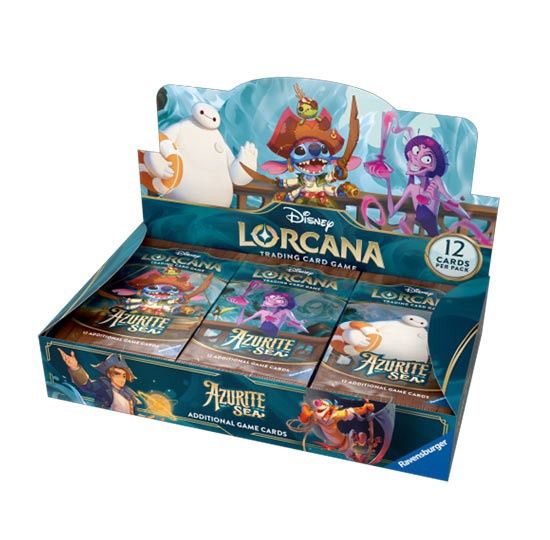 Disney Lorcana: Azurite Sea Chapter 6 Booster Box
