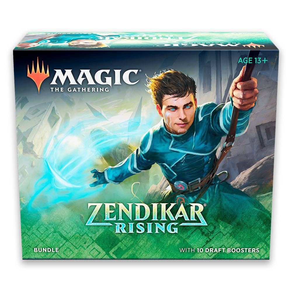 Magic: the Gathering Zendikar Rising Bundle | 10 Draft Booster Packs (150 Cards)