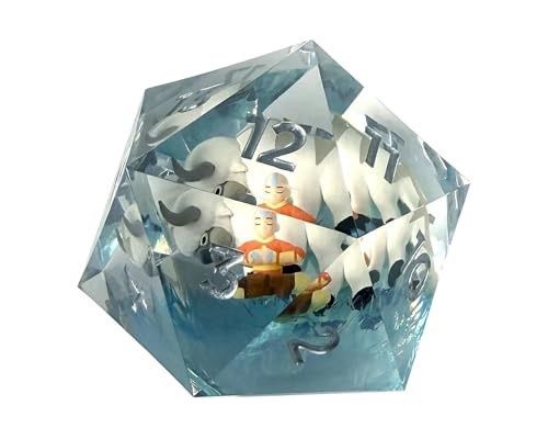 Magic: the Gathering | Avatar: the Last Airbender – Aang &amp; Appa 55mm Spindown d20