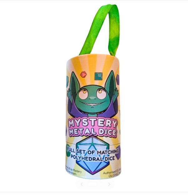Metal Mystery Dice Set