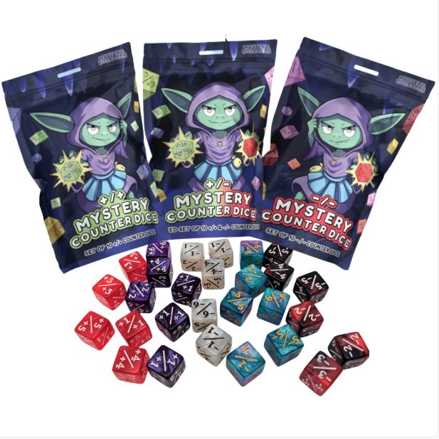 Counter Dice Mystery Bags Minus/Minus Only Bag