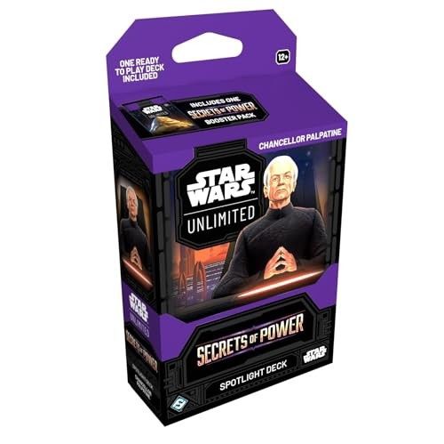 Star Wars Unlimited - Secrets of Power Chancellor Palpatine Spotlight Deck