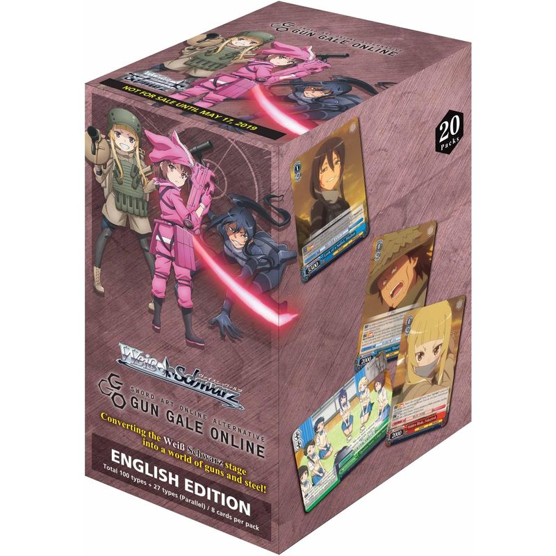 Weiss Schwarz TCG: SAO Alternative Gun Gale Online Booster Box