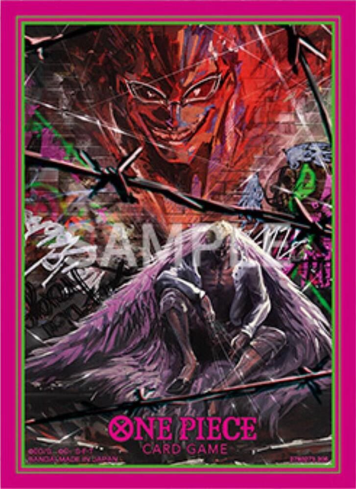 One Piece TCG: Official Sleeves Vol. 4 - Donquixote Doflamingo (70-Pack)