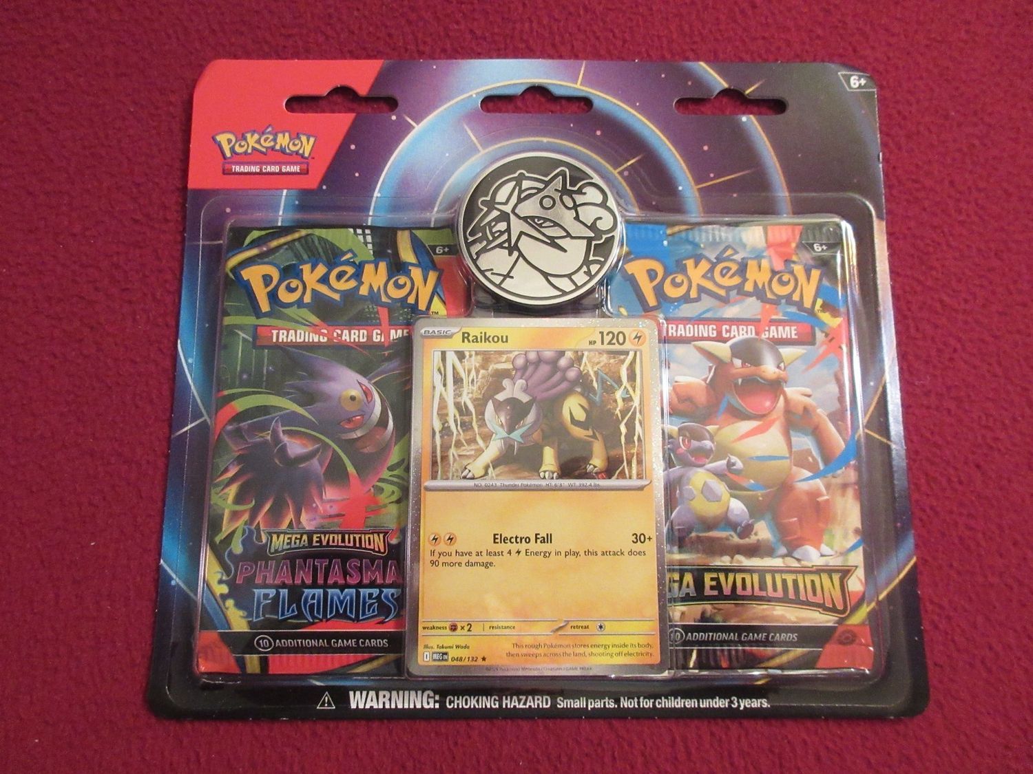 Pokemon TCG: Mega Evolution &amp; Phantasmal Flames 2-Pack Blister