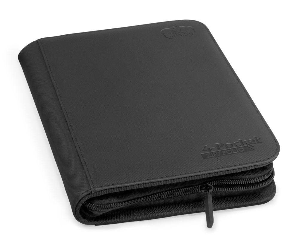 Ultimate Guard 4-Pocket XenoSkin ZipFolio (Black)