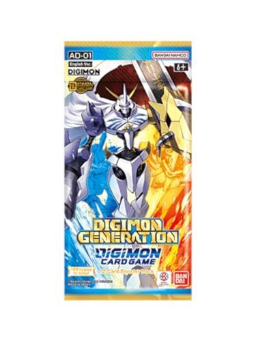 Digimon TCG: Advanced Booster Digimon Generation (AD-01) - 12 Packs