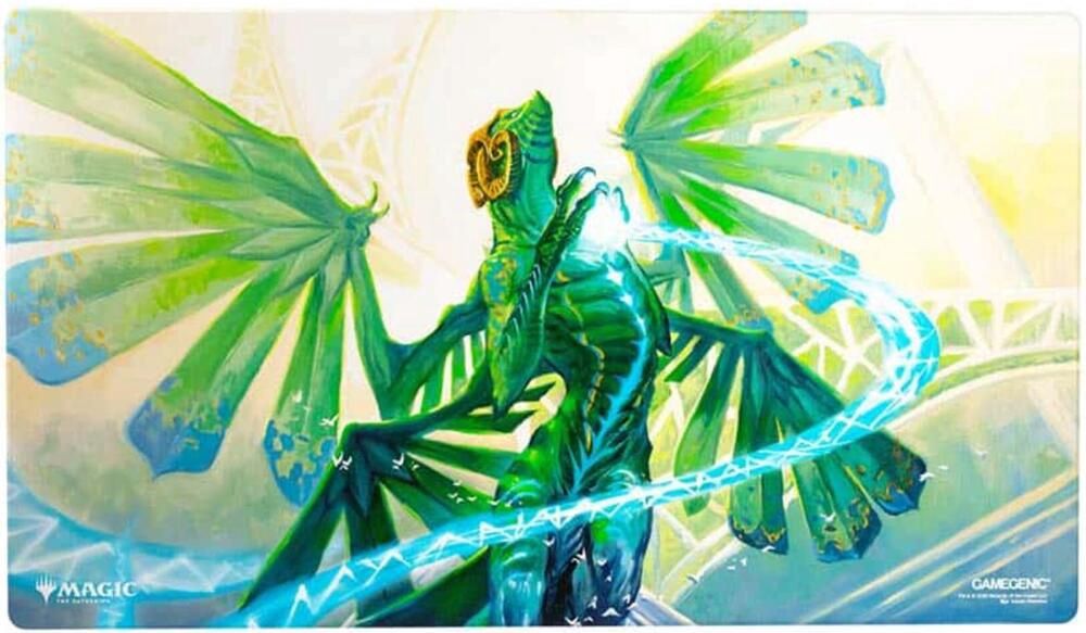 Magic: the Gathering Secrets of Strixhaven Shiny Playmat - Quandrix, The Proof