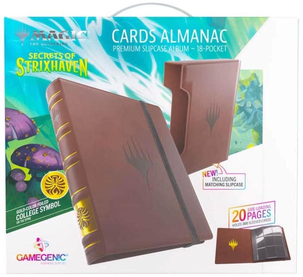 Magic: The Gathering Cards Almanac Premium Slipcase Binder 18-Pocket - Witherbloom