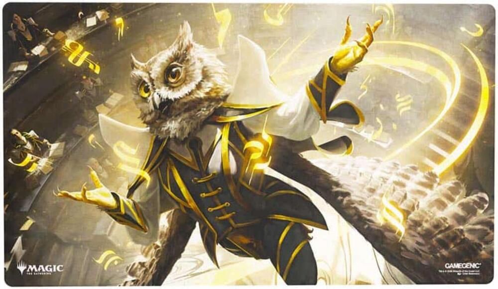 Magic: the Gathering Secrets of Strixhaven Prime Playmat - Stirring Hopesinger