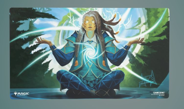 Magic: the Gathering Secrets of Strixhaven Prime Playmat - Tam, Observant Sequencer