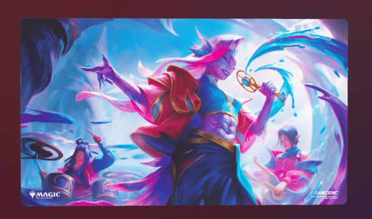 Magic: the Gathering Secrets of Strixhaven Prime Playmat - Harmonized Trio