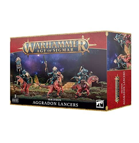 88-18 Warhammer Age of Sigmar - Seraphon Aggradon Lancers