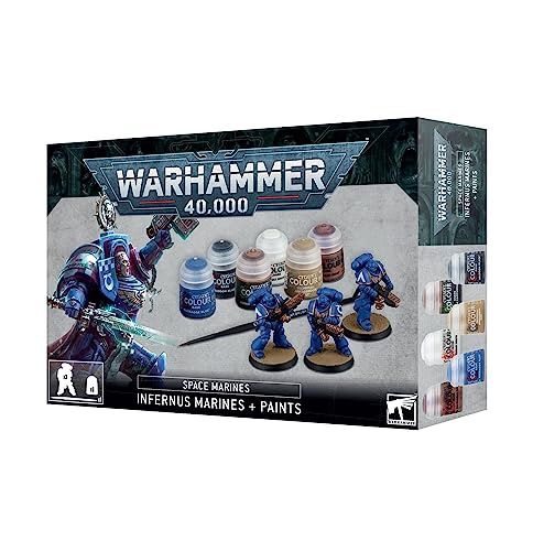 Warhammer 40,000 - Infernus Marines + Paints Set