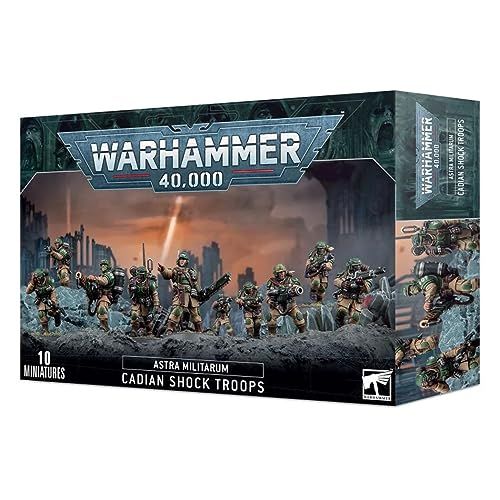 47-33 Warhammer 40,000 - Astra Militarum - Cadian Shock Troops