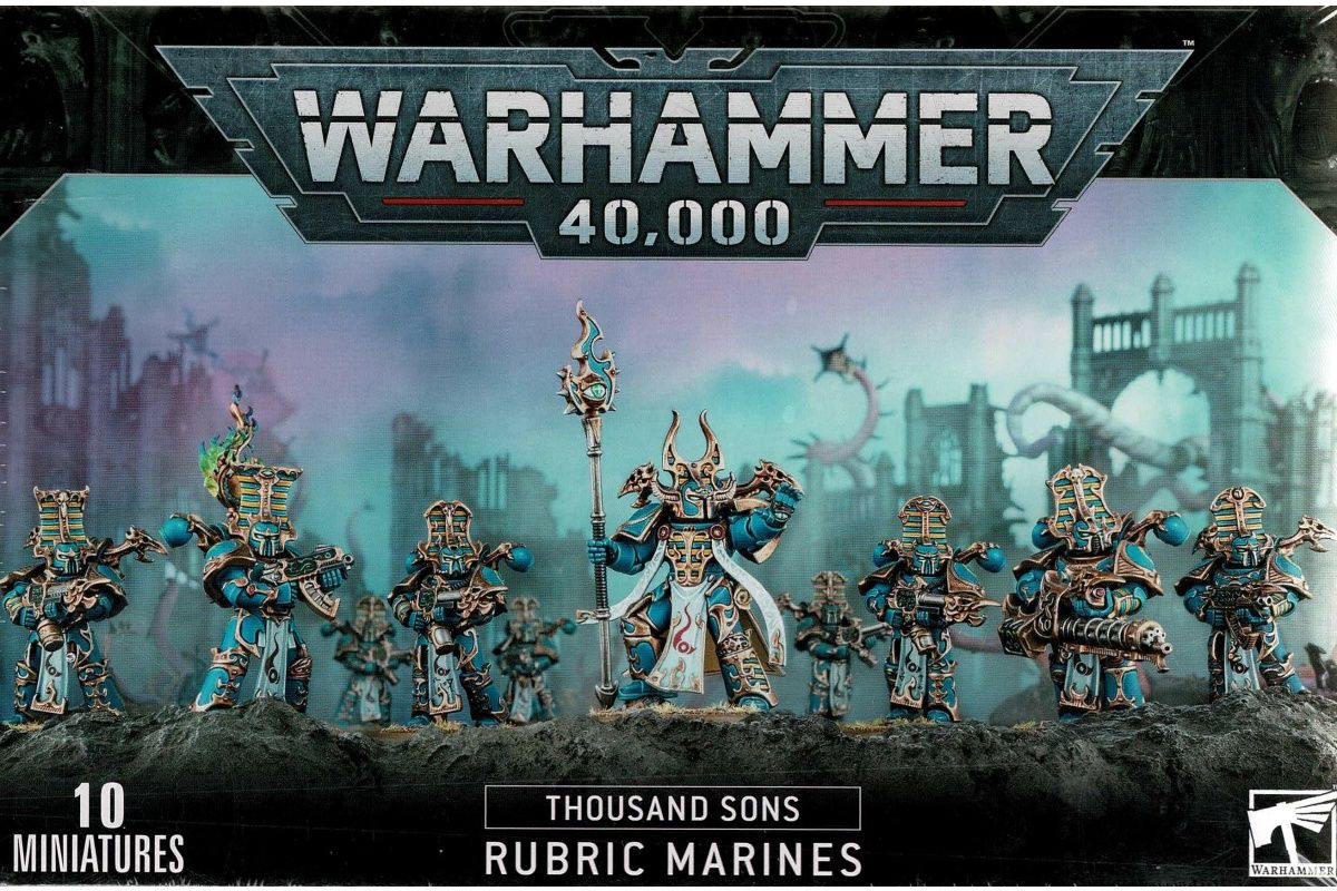 Warhammer 40,000 - Thousand Sons Rubric Marines
