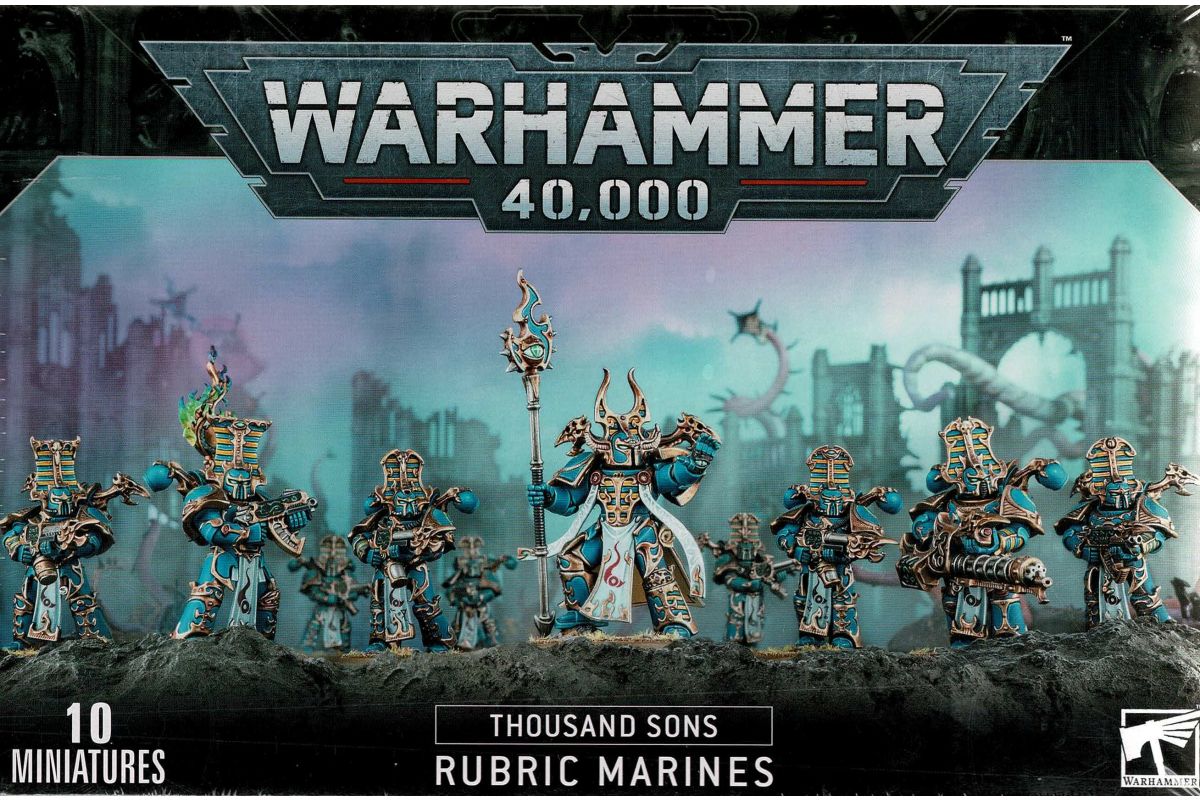 43-35 Warhammer 40,000 - Thousand Sons Rubric Marines