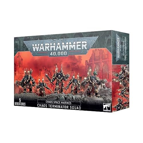 43-19 Warhammer 40,000 - Chaos Space Marines Terminator Squad